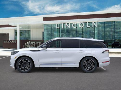 White 2026 Lincoln Aviator Black Label AWD