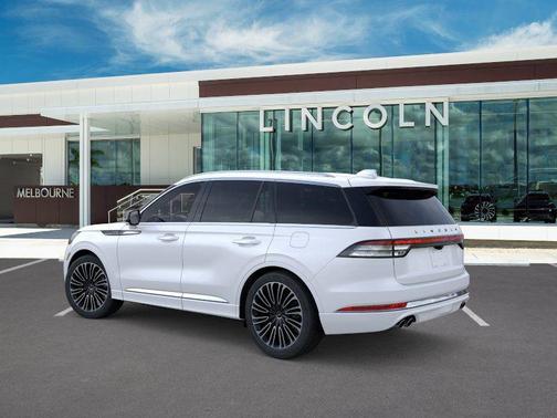 White 2026 Lincoln Aviator Black Label AWD