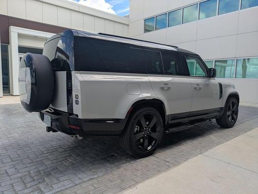 Gray 2026 Land Rover Defender P400 X-Dynamic SE