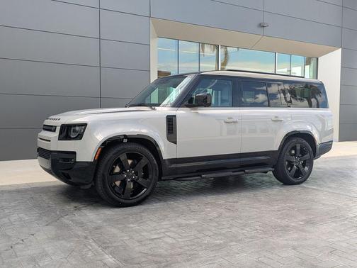 Gray 2026 Land Rover Defender P400 X-Dynamic SE
