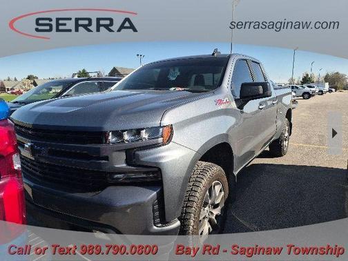 Satin Steel Metallic 2019 Chevrolet Silverado 1500 RST
