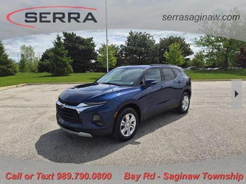 Blue Glow Metallic 2022 Chevrolet Blazer 2LT