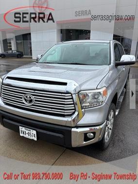 Silver 2014 Toyota Tundra Limited