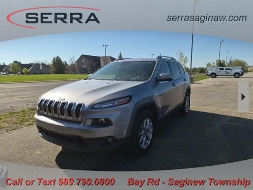 Billet Silver Metallic Clearcoat 2017 Jeep Cherokee Latitude