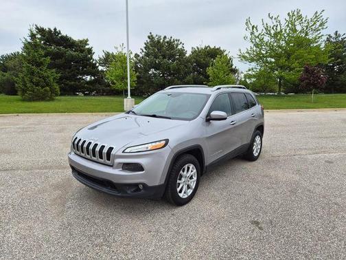 Billet Silver Metallic Clearcoat 2017 Jeep Cherokee Latitude