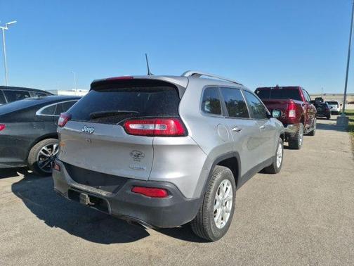 Billet Silver Metallic Clearcoat 2017 Jeep Cherokee Latitude