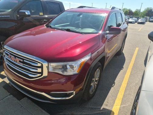 Crimson Red Tintcoat 2018 GMC Acadia SLE-2