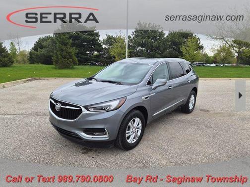 Satin Steel Gray Metallic 2021 Buick Enclave Essence