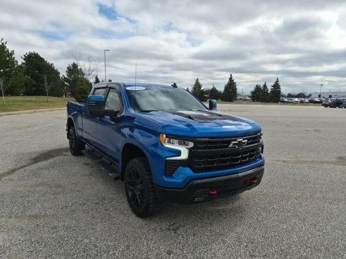Glacier Blue Metallic 2024 Chevrolet Silverado 1500 LT Trail Boss