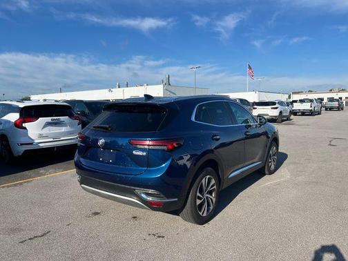 Sapphire Metallic 2023 Buick Envision Essence
