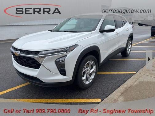 Summit White 2024 Chevrolet Trax LS