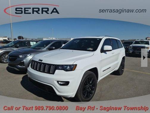 Bright White Clearcoat 2018 Jeep Grand Cherokee Altitude