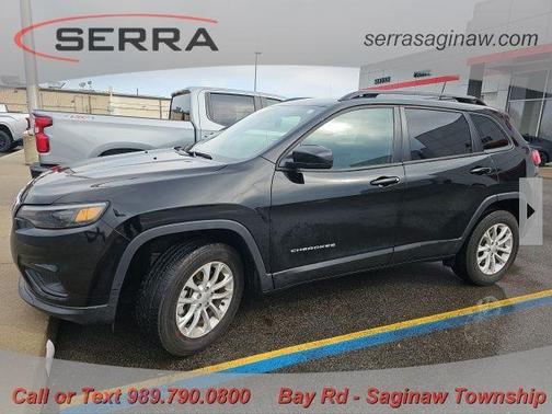 Diamond Black 2022 Jeep Cherokee Latitude Lux