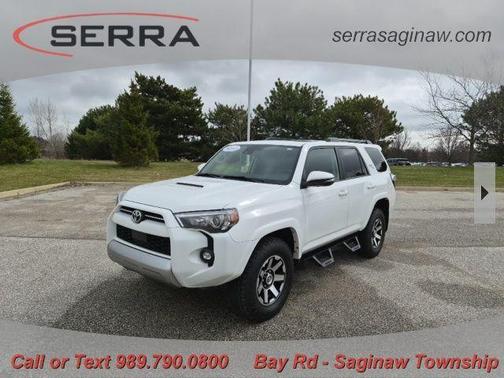 Super White 2021 Toyota 4Runner TRD Off Road Premium