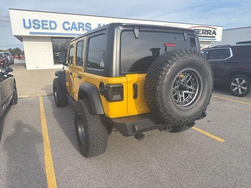 Baja Yellow Clearcoat 2021 Jeep Wrangler Unlimited Sport