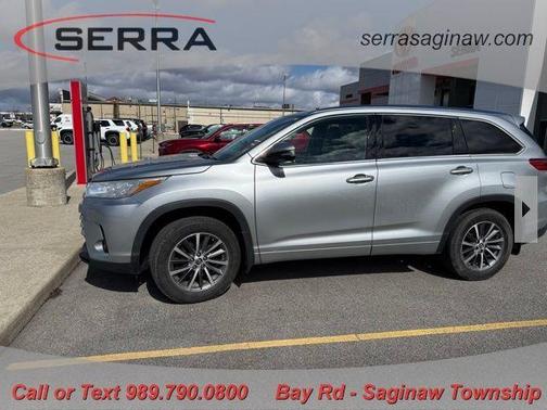Celestial Silver Metallic 2018 Toyota Highlander XLE