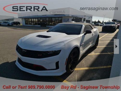 Summit White 2023 Chevrolet Camaro LT1