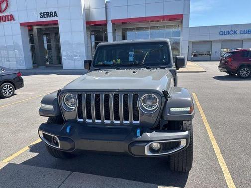 Sting Gray Clearcoat 2023 Jeep Wrangler 4xe Sahara
