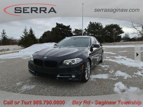 Jet Black 2016 BMW 528 i xDrive