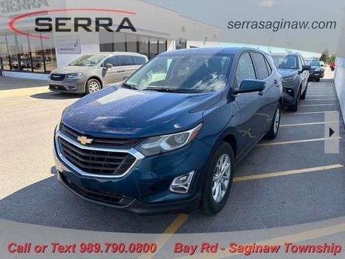 Pacific Blue Metallic 2019 Chevrolet Equinox 1LT