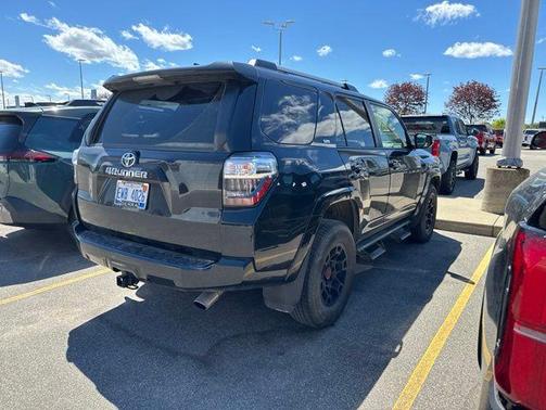 Midnight Black Metallic 2024 Toyota 4Runner SR5 Premium