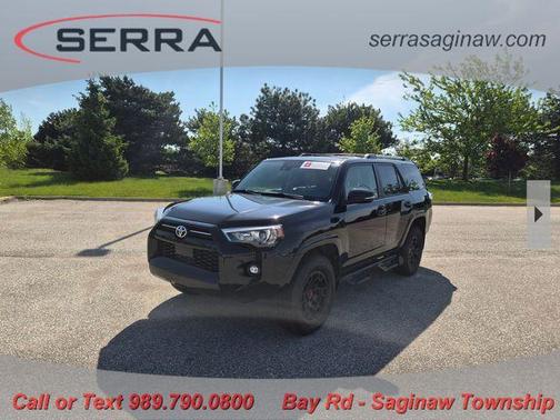 Midnight Black Metallic 2024 Toyota 4Runner SR5 Premium