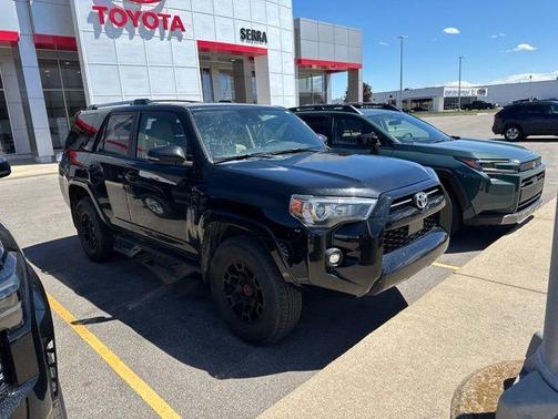 Midnight Black Metallic 2024 Toyota 4Runner SR5 Premium