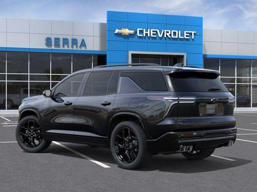 Mosaic Black Metallic 2026 Chevrolet Traverse RS