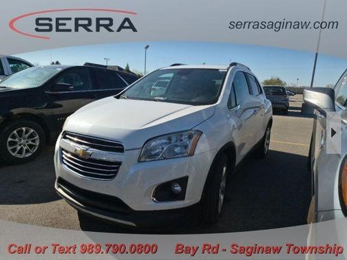 White Pearl Tri-Coat 2015 Chevrolet Trax LTZ