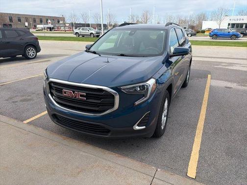 Blue Emerald Metallic 2020 GMC Terrain SLE