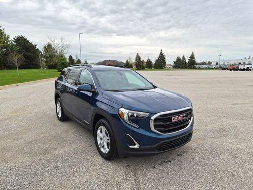 Blue Emerald Metallic 2020 GMC Terrain SLE