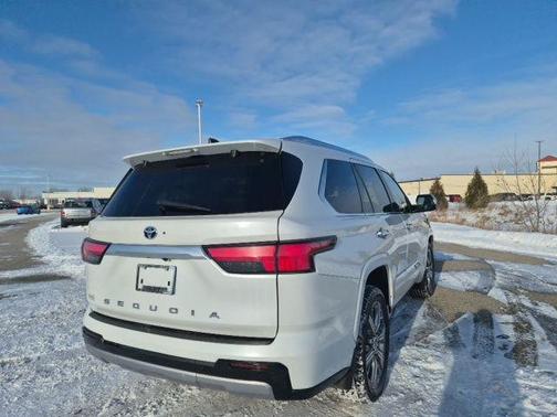 White 2023 Toyota Sequoia Capstone