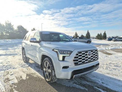 White 2023 Toyota Sequoia Capstone