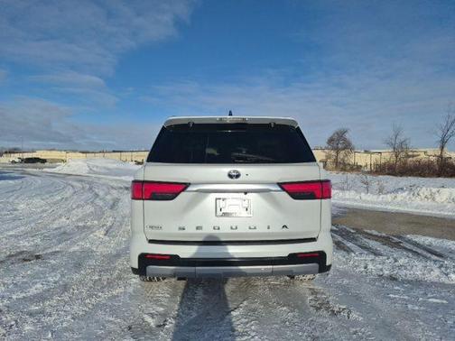 White 2023 Toyota Sequoia Capstone