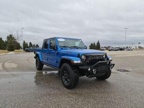 Hydro Blue Pearlcoat 2023 Jeep Gladiator Sport