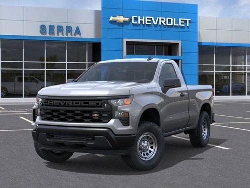 Sterling Gray Metallic 2026 Chevrolet Silverado 1500 WT