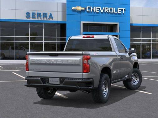Sterling Gray Metallic 2026 Chevrolet Silverado 1500 WT