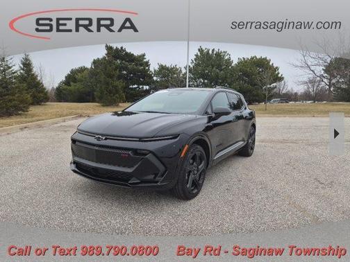 Black 2025 Chevrolet Equinox EV RS