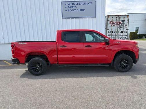 Red 2021 Chevrolet Silverado 1500 Custom Trail Boss