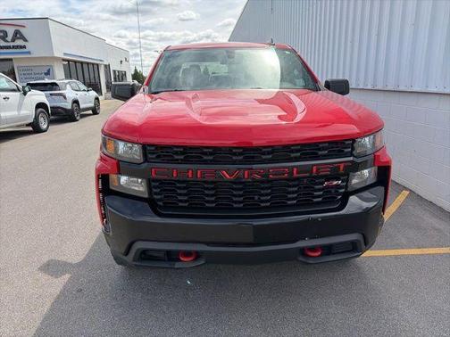 Red 2021 Chevrolet Silverado 1500 Custom Trail Boss