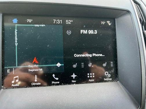 Silver 2018 Ford Edge SEL
