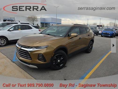 Sunlit Bronze Metallic 2019 Chevrolet Blazer 2LT