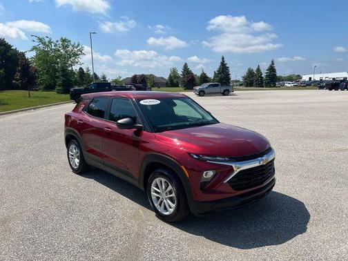 Crimson Metallic 2024 Chevrolet Trailblazer LS