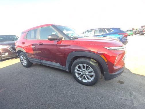 Crimson Metallic 2024 Chevrolet Trailblazer LS