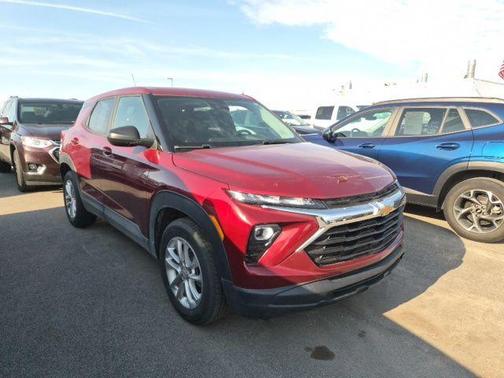 Crimson Metallic 2024 Chevrolet Trailblazer LS