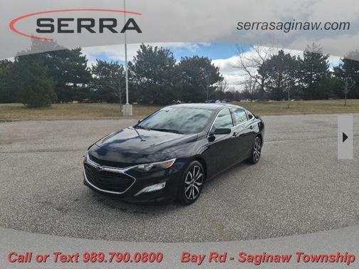 Mosaic Black Metallic 2023 Chevrolet Malibu RS