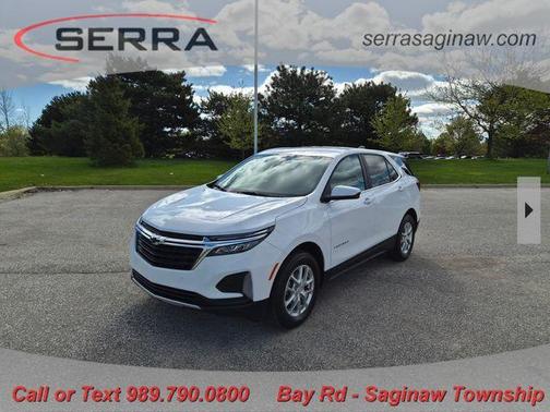 Summit White 2024 Chevrolet Equinox LT