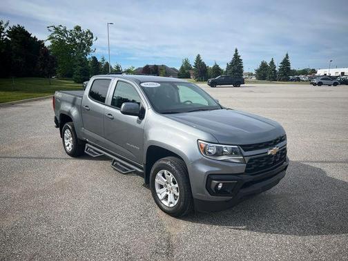 Satin Steel Metallic 2022 Chevrolet Colorado LT