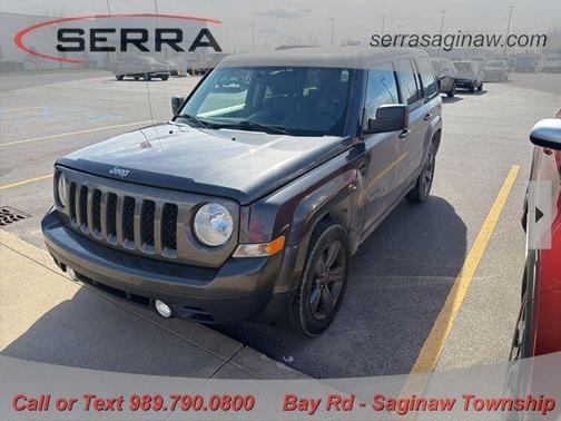 Granite Crystal Clearcoat Metallic 2015 Jeep Patriot High Altitude