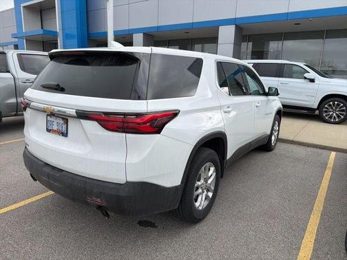 Summit White 2024 Chevrolet Traverse Limited LS